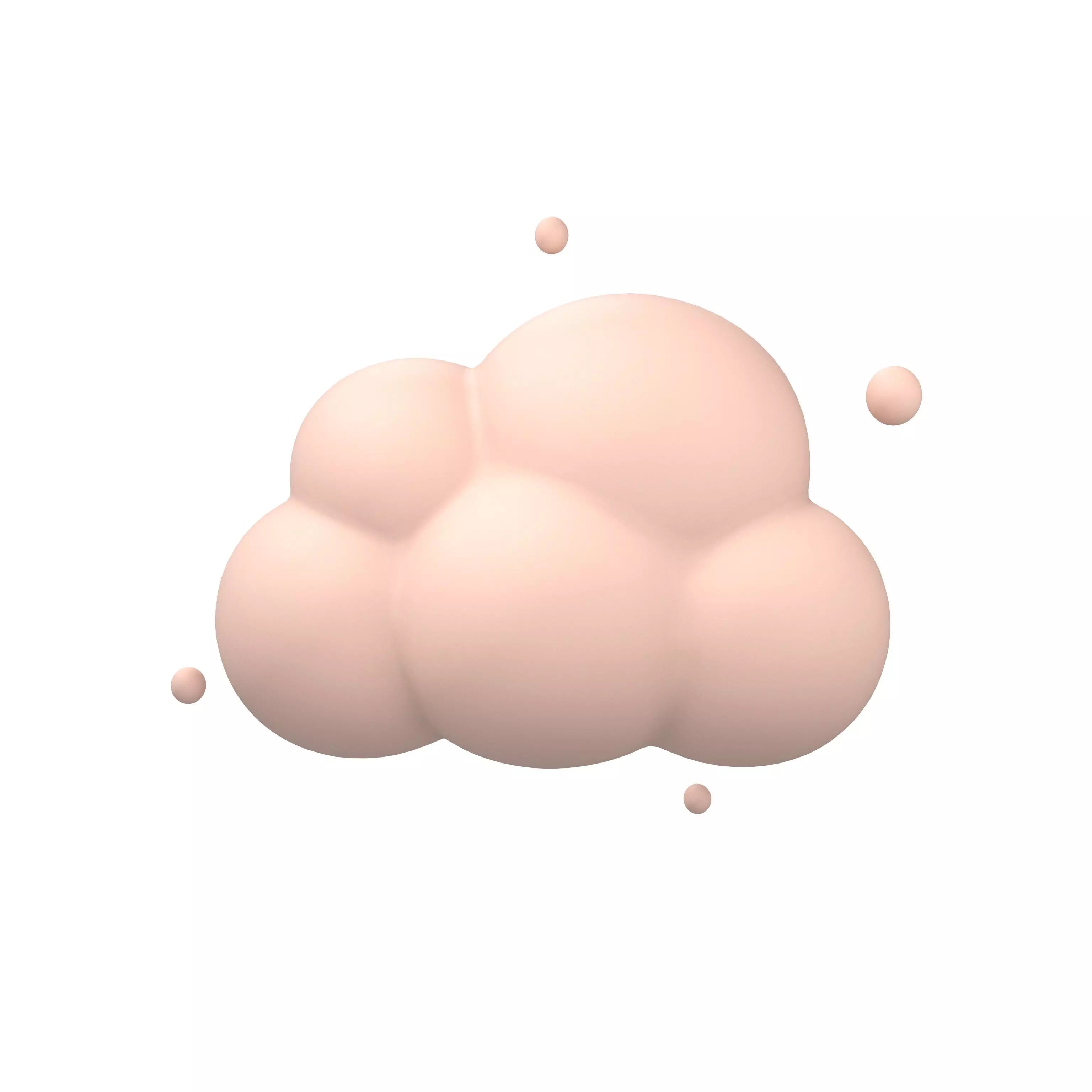 Dust Icon v1 003 Low-poly 3D model