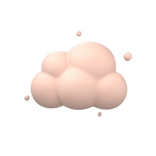 Dust Icon v1 003 Low-poly 3D model