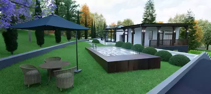 2 Swimming pool exterior