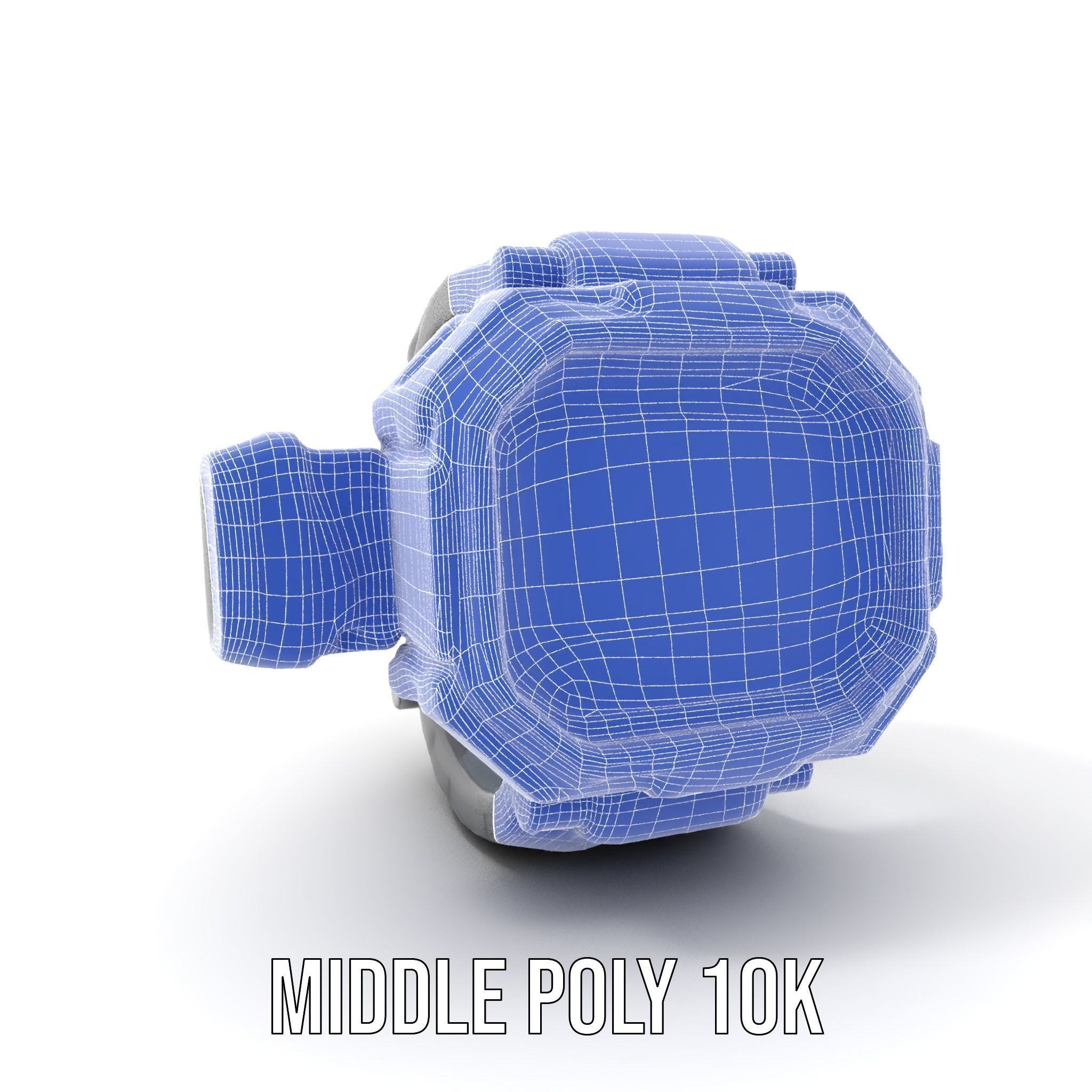 Futuristic Smartwatch Model Pack with Exposed Hardware Detailing Low-poly 3D model_17