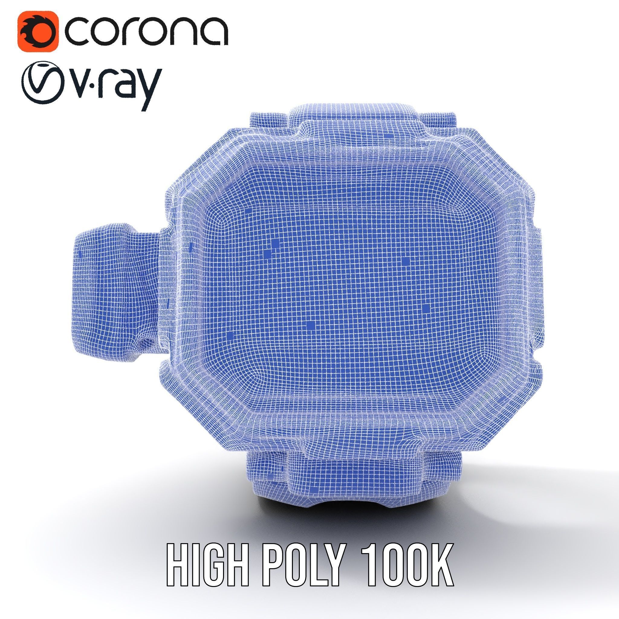 Futuristic Smartwatch Model Pack with Exposed Hardware Detailing Low-poly 3D model_30