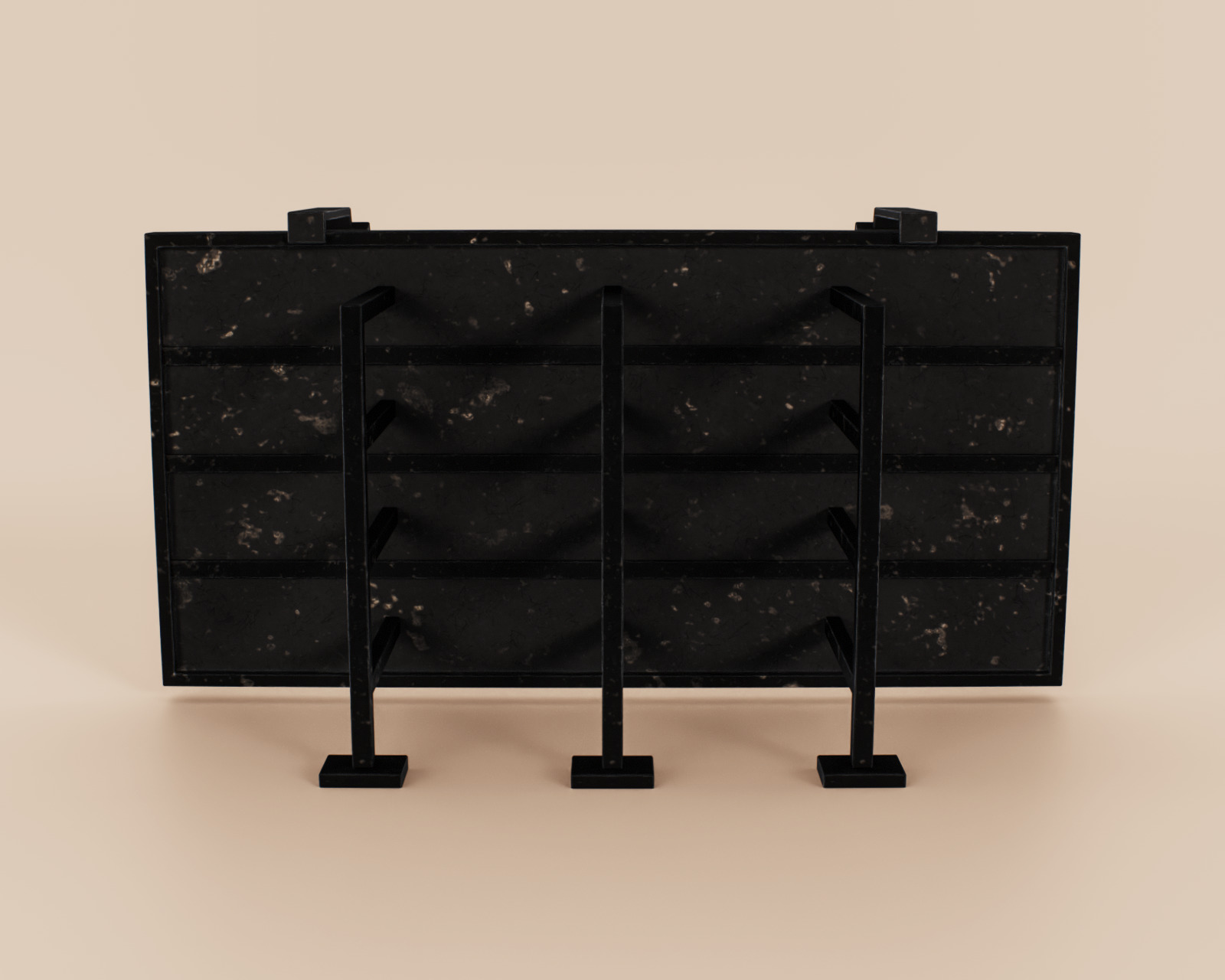 Advertising Billboard Panel Type B Low-poly 3D model_5