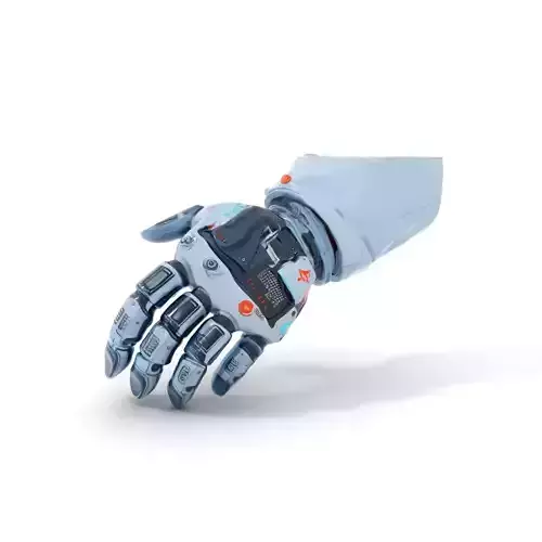 Futuristic Robotic Hand Model Pack