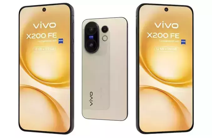 Vivo X200 FE Yellow