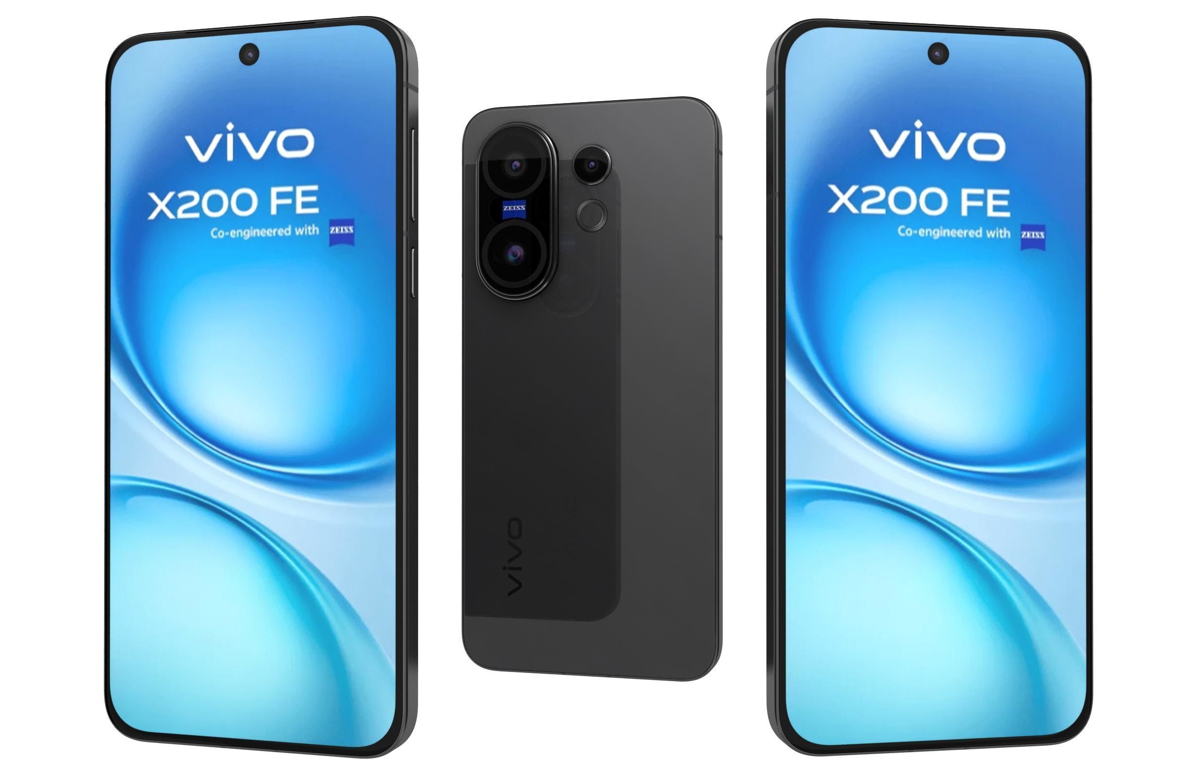 Vivo X200 FE All Colors 3D model_11