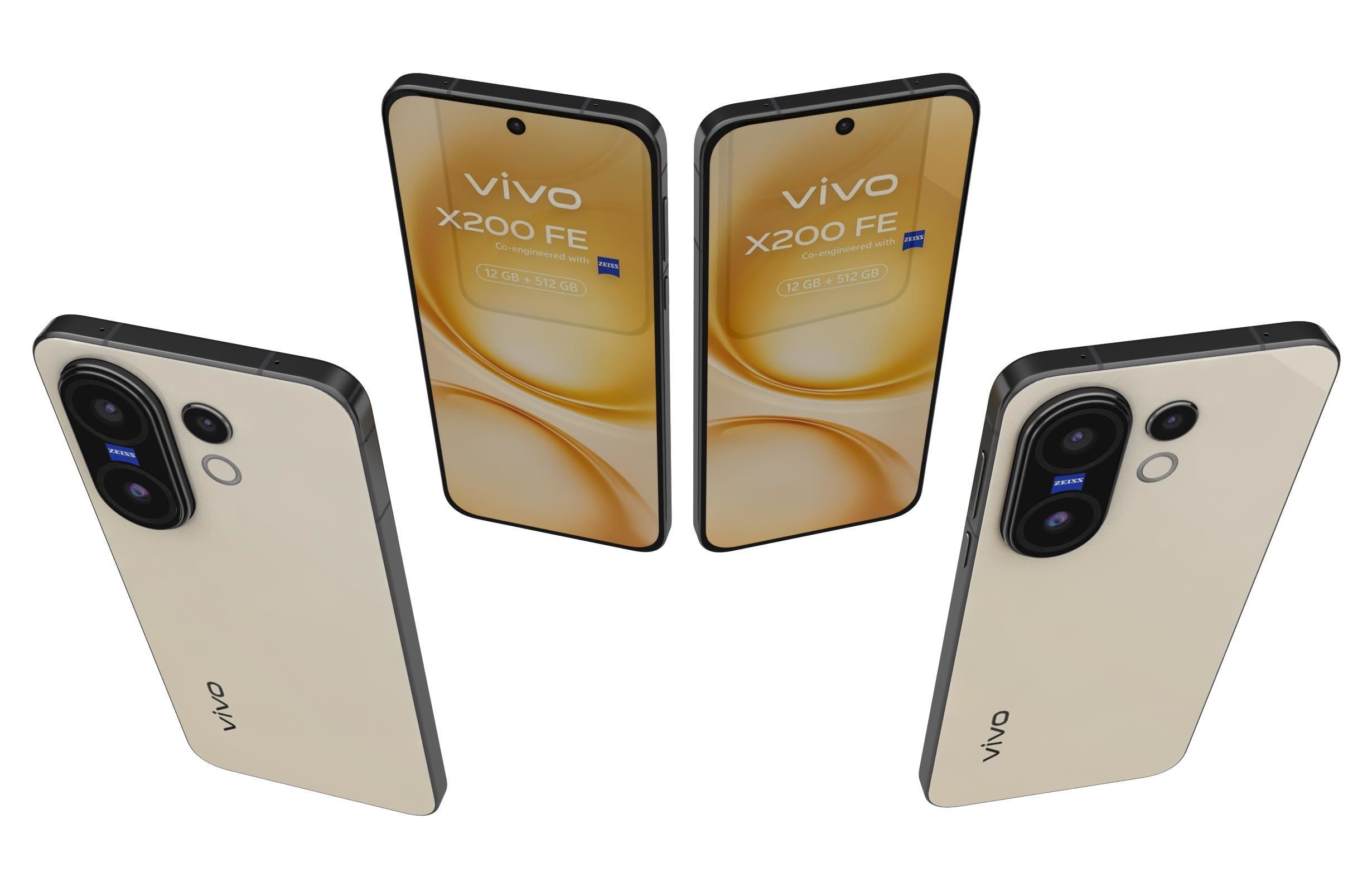 Vivo X200 FE All Colors 3D model_5