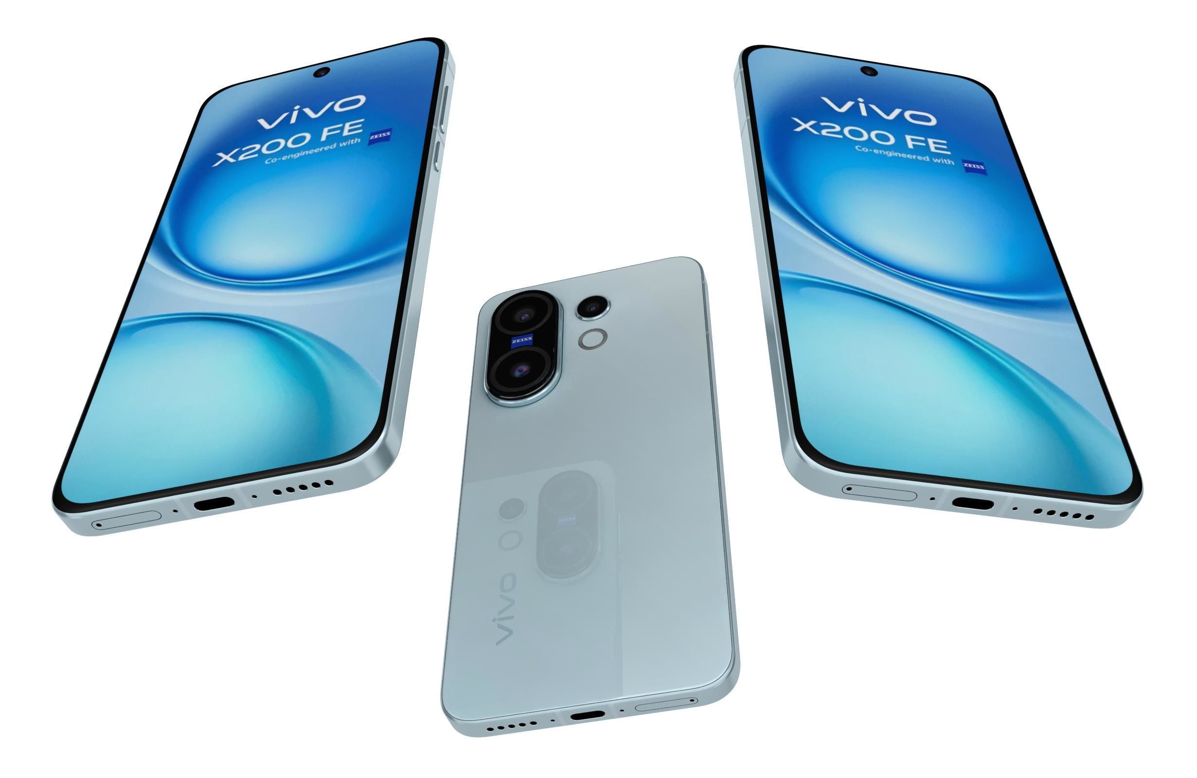 Vivo X200 FE All Colors 3D model_8