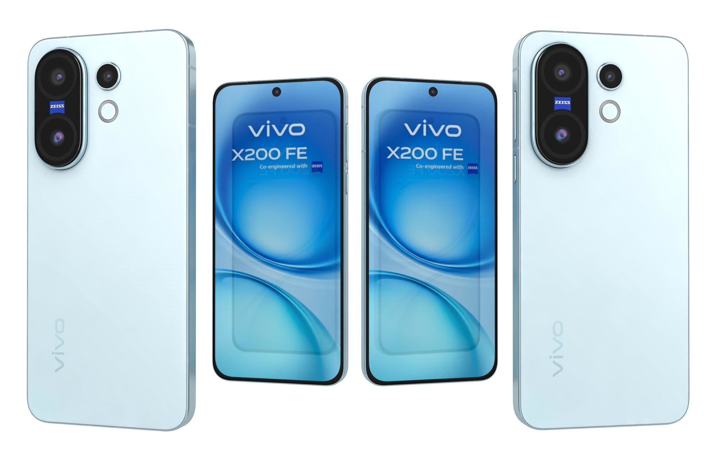 Vivo X200 FE All Colors 3D model_9