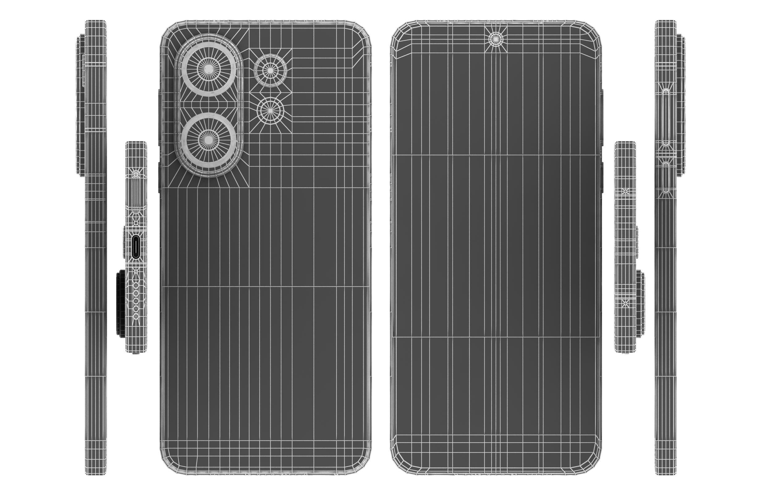 Vivo X200 FE All Colors 3D model_20