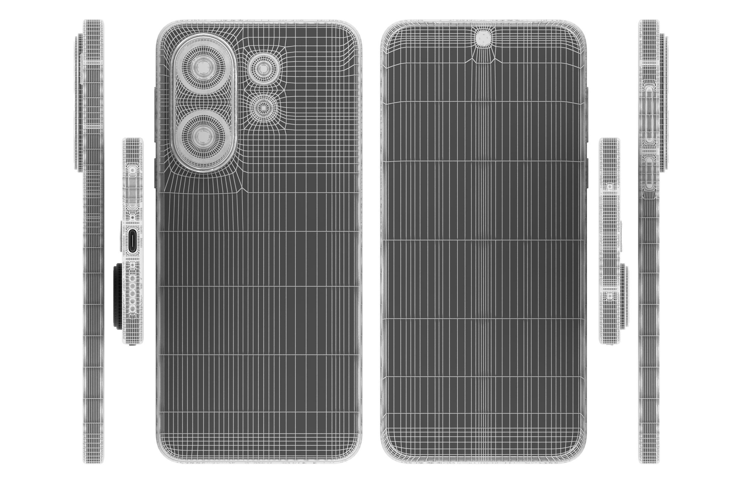 Vivo X200 FE All Colors 3D model_21