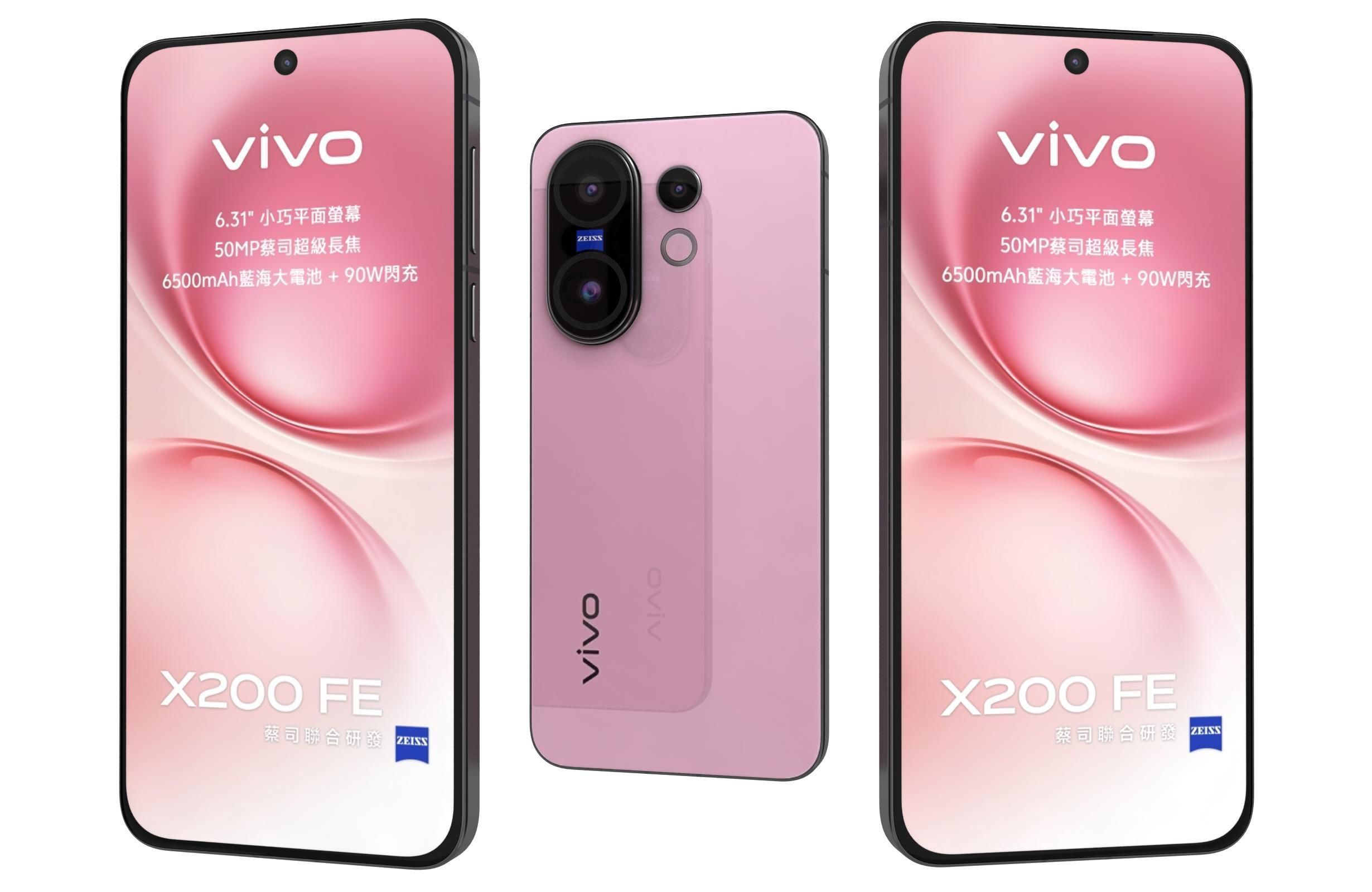 Vivo X200 FE All Colors 3D model_16