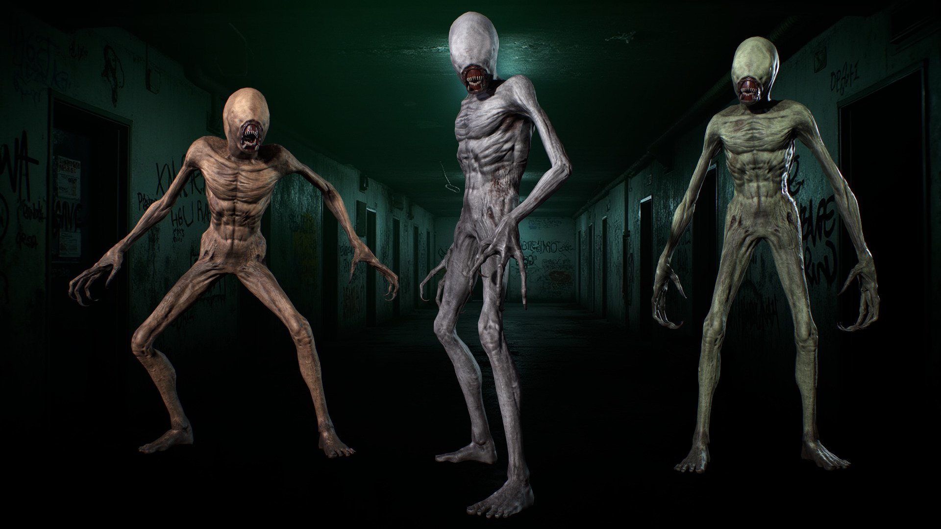 Nightmare Monster pack 3D Model Collection_9
