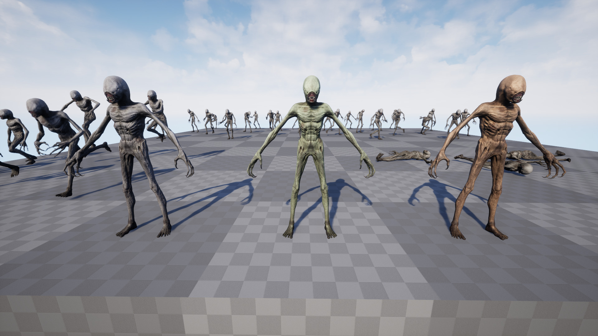 Nightmare Monster pack 3D Model Collection_25