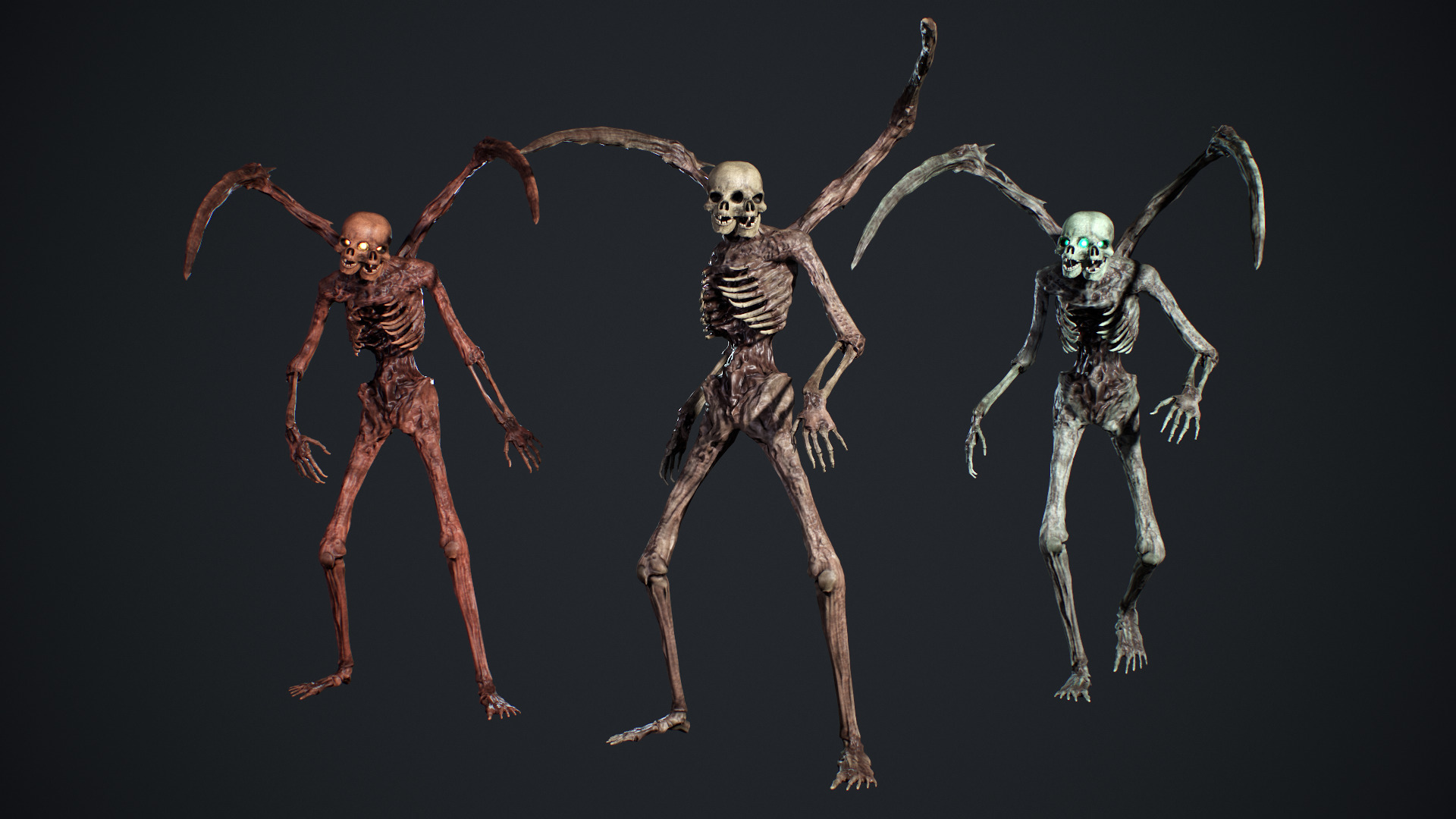 Nightmare Monster pack 3D Model Collection_8