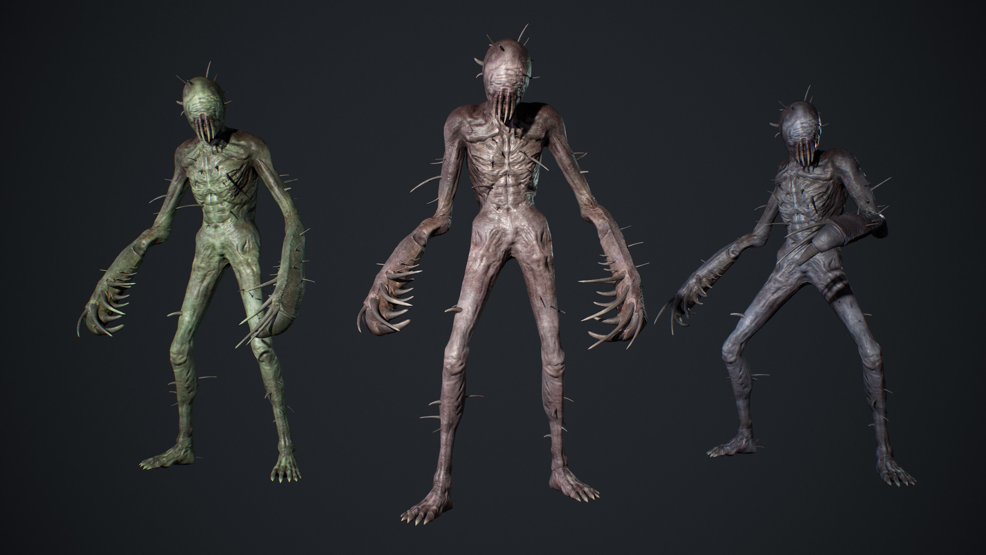 Nightmare Monster pack 3D Model Collection_12
