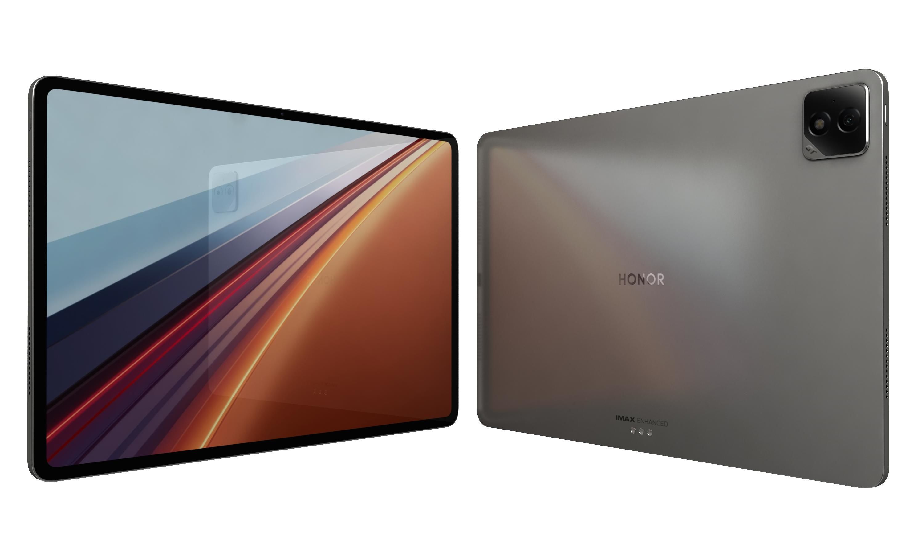 Honor Pad GT2 Pro 12 5 inch Gray And White 3D model_4