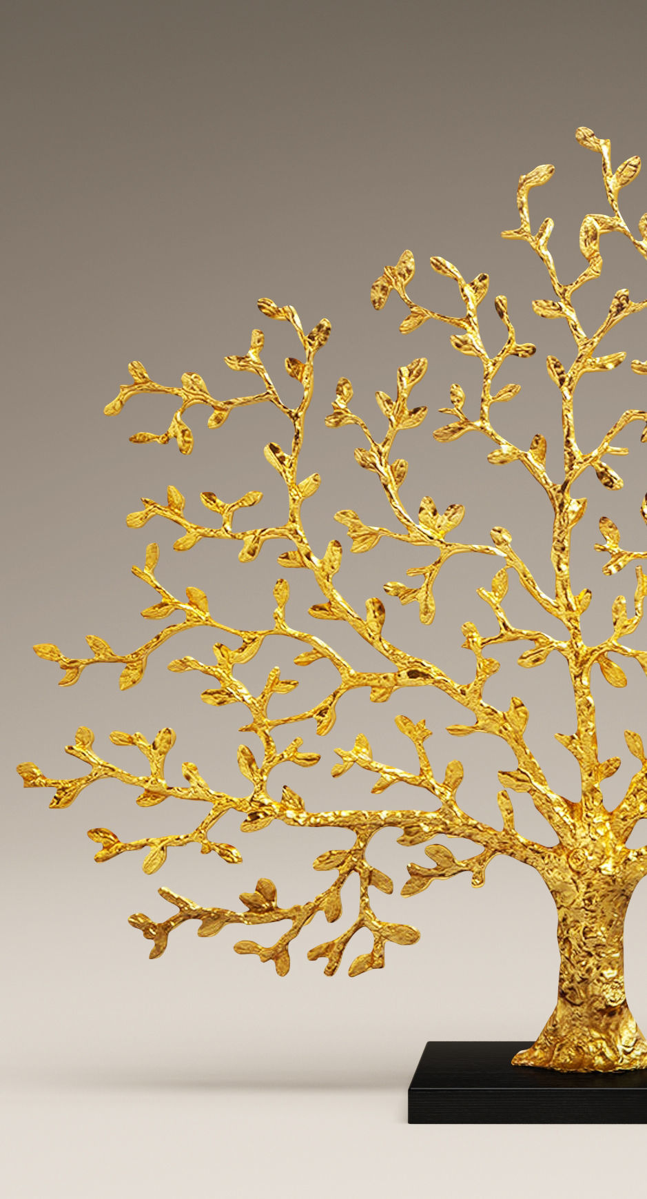 statuette tree 3D model_3