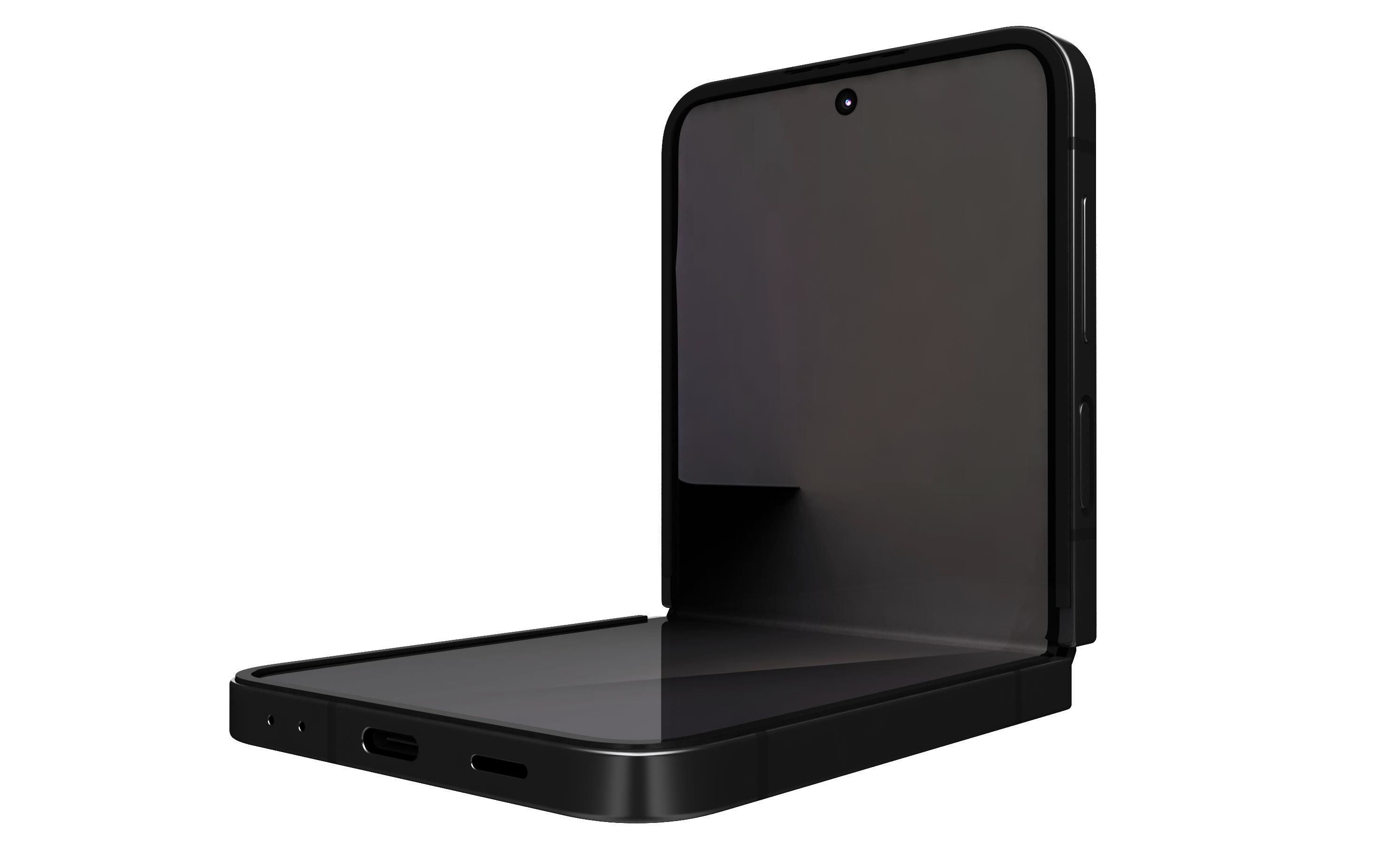 Samsung Galaxy Z Flip7 Jetblack 3D model_8