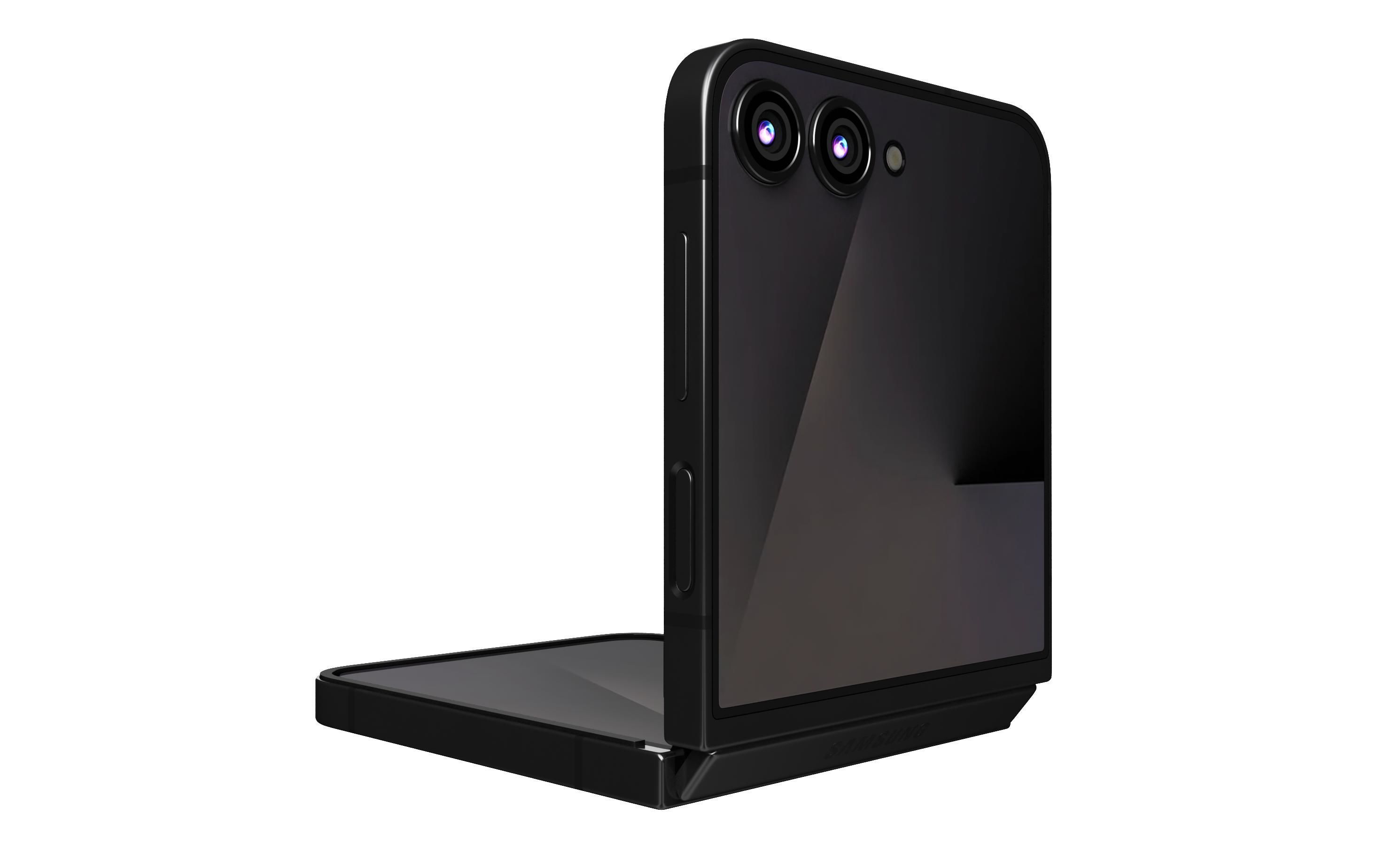 Samsung Galaxy Z Flip7 Jetblack 3D model_7