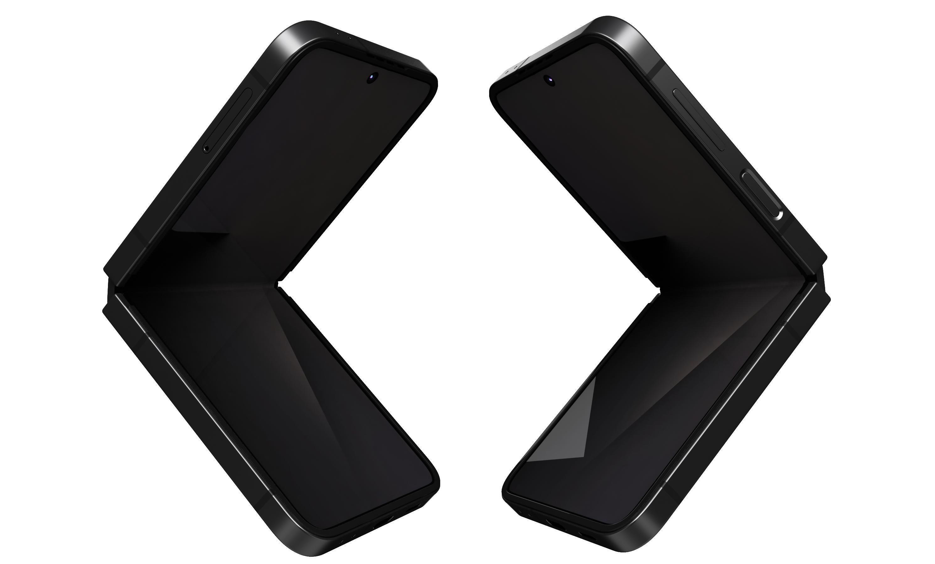 Samsung Galaxy Z Flip7 Jetblack 3D model_5