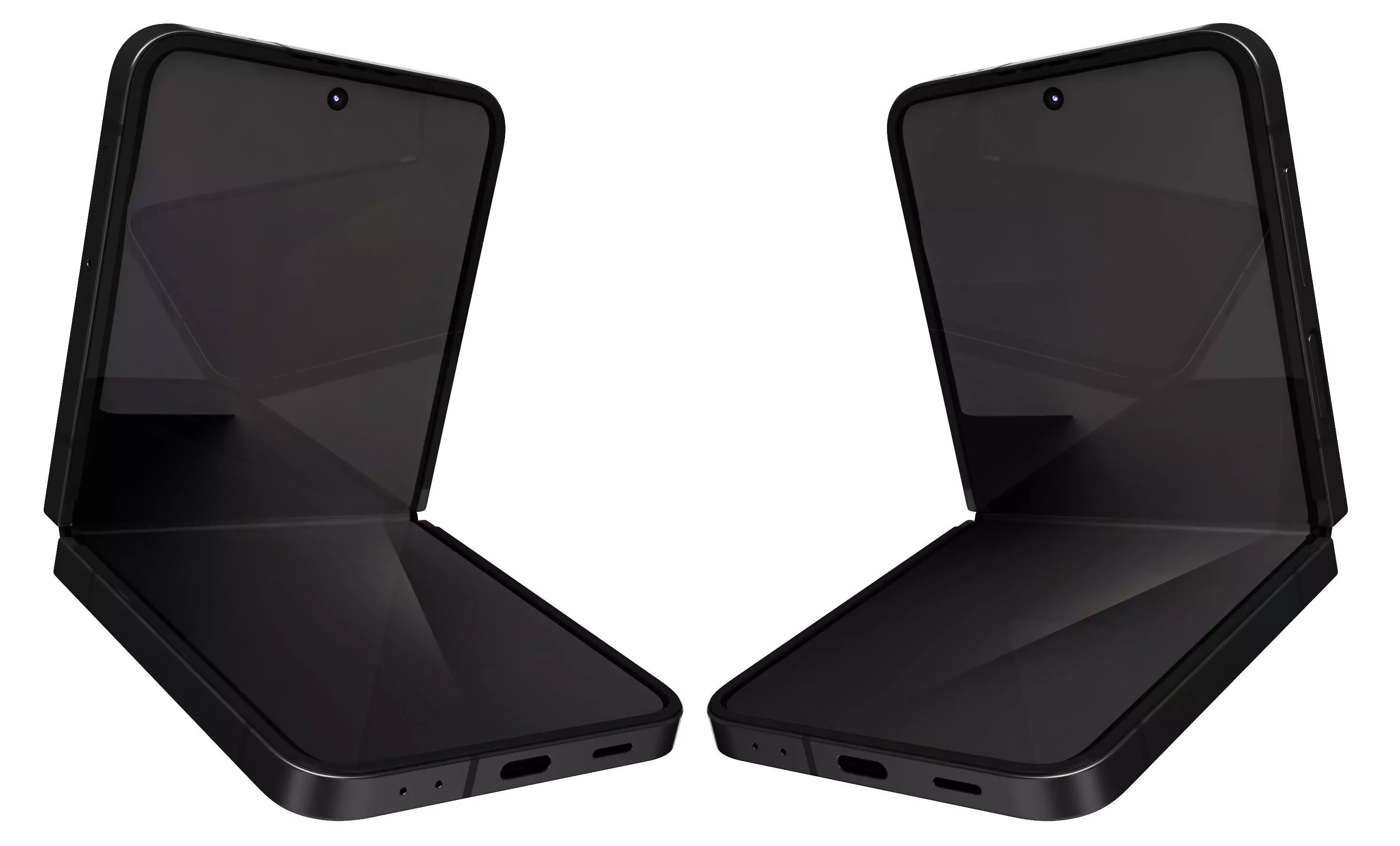 Samsung Galaxy Z Flip7 Jetblack 3D model_0