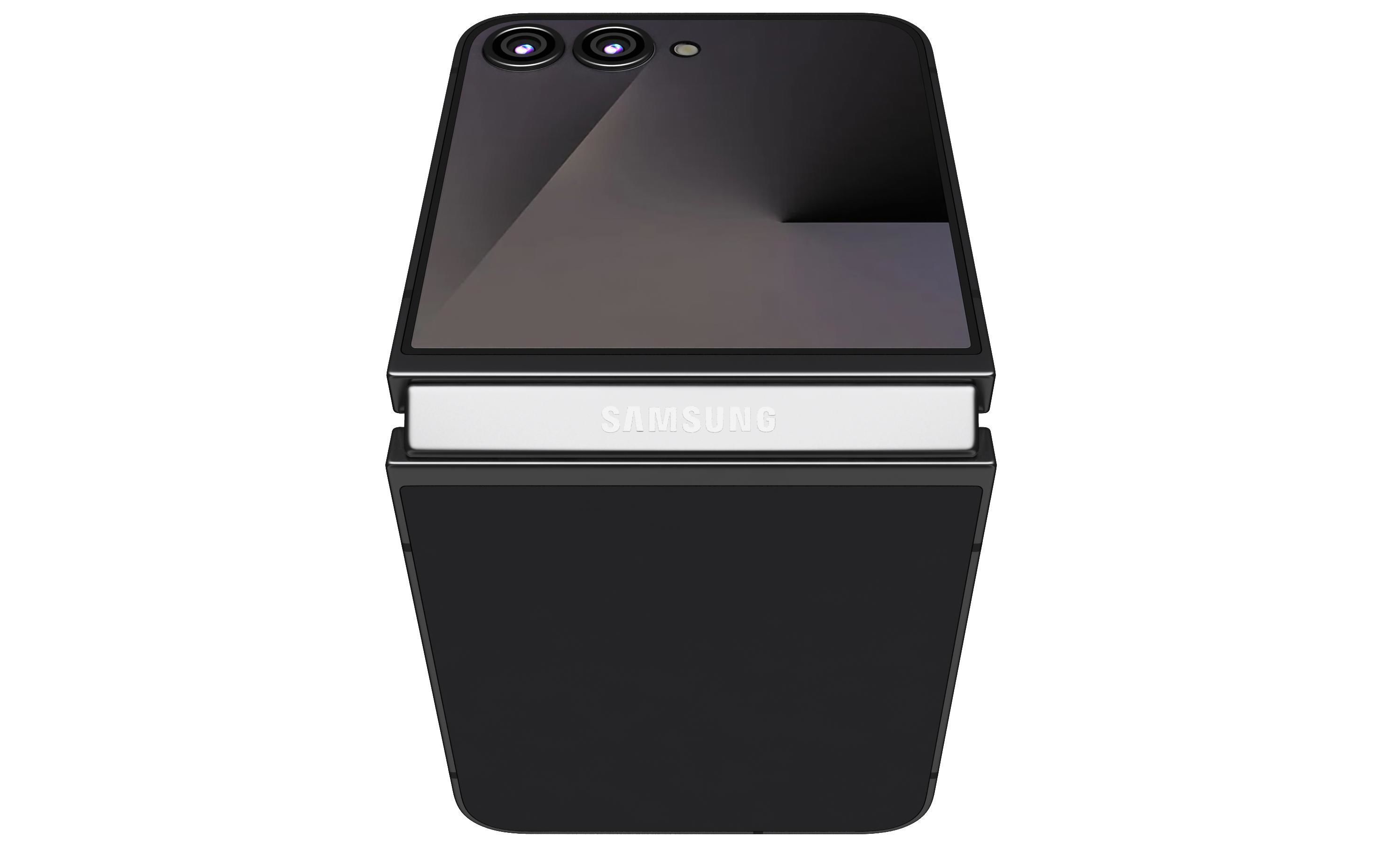 Samsung Galaxy Z Flip7 Jetblack 3D model_10