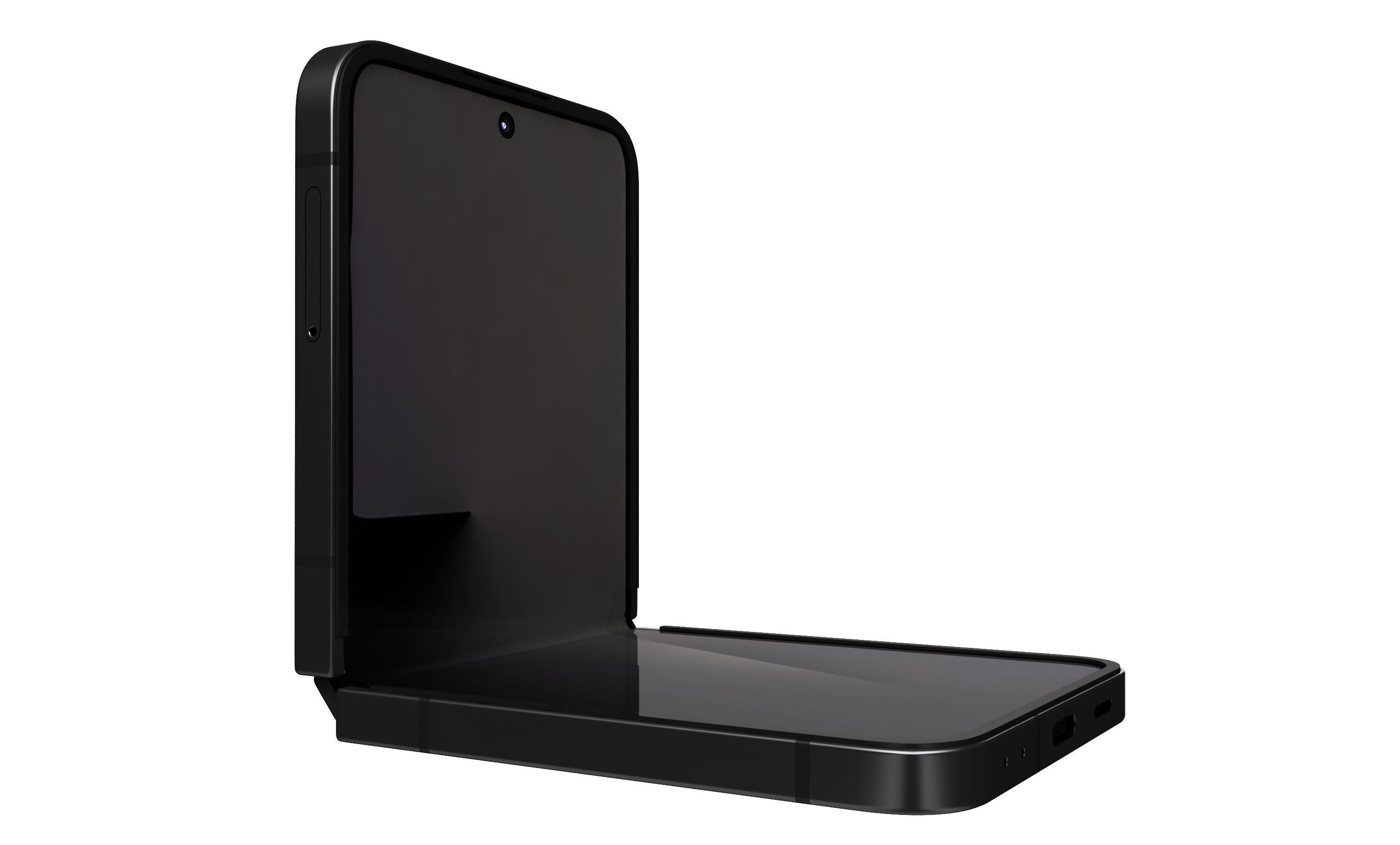 Samsung Galaxy Z Flip7 Jetblack 3D model_2