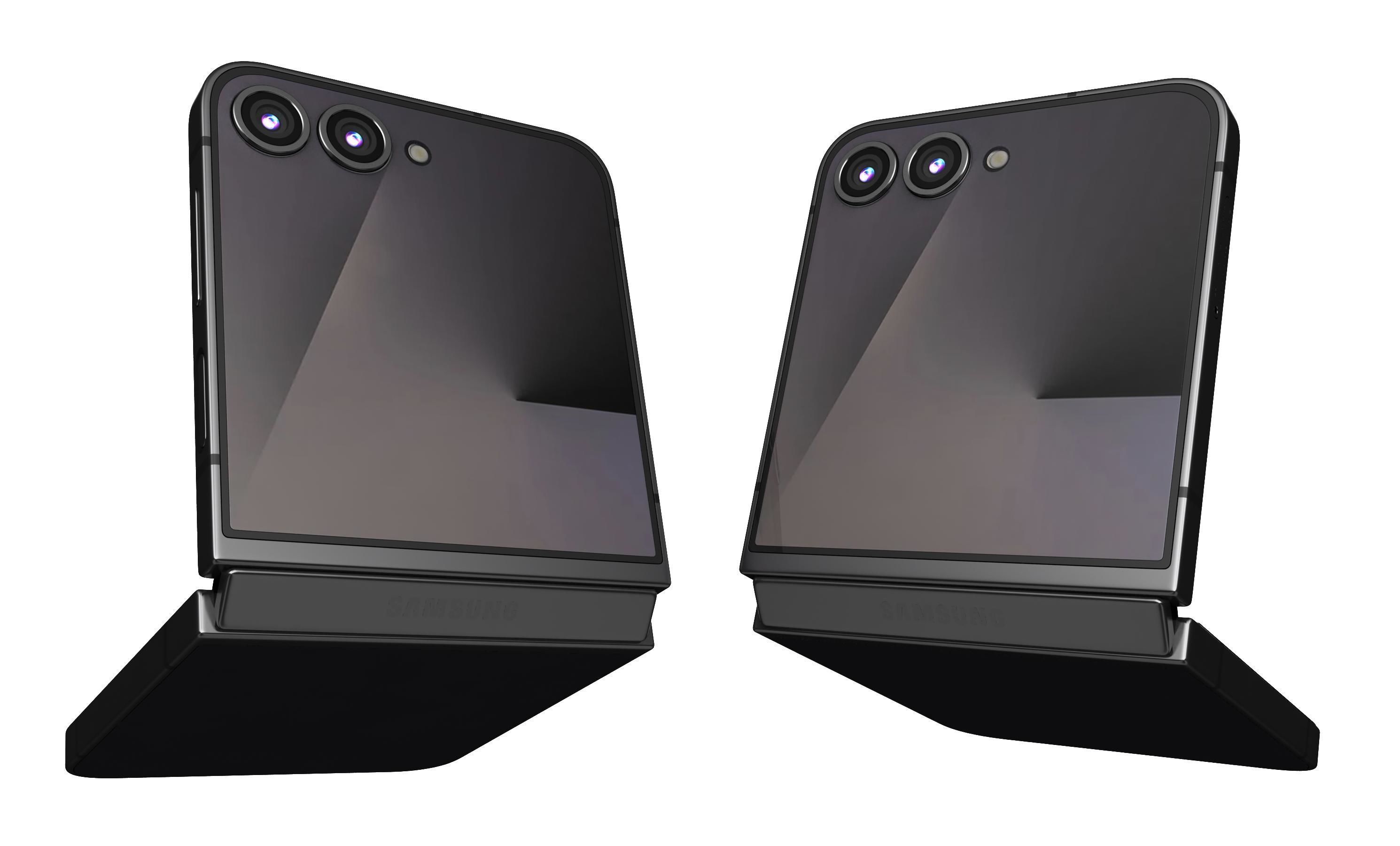 Samsung Galaxy Z Flip7 Jetblack 3D model_4