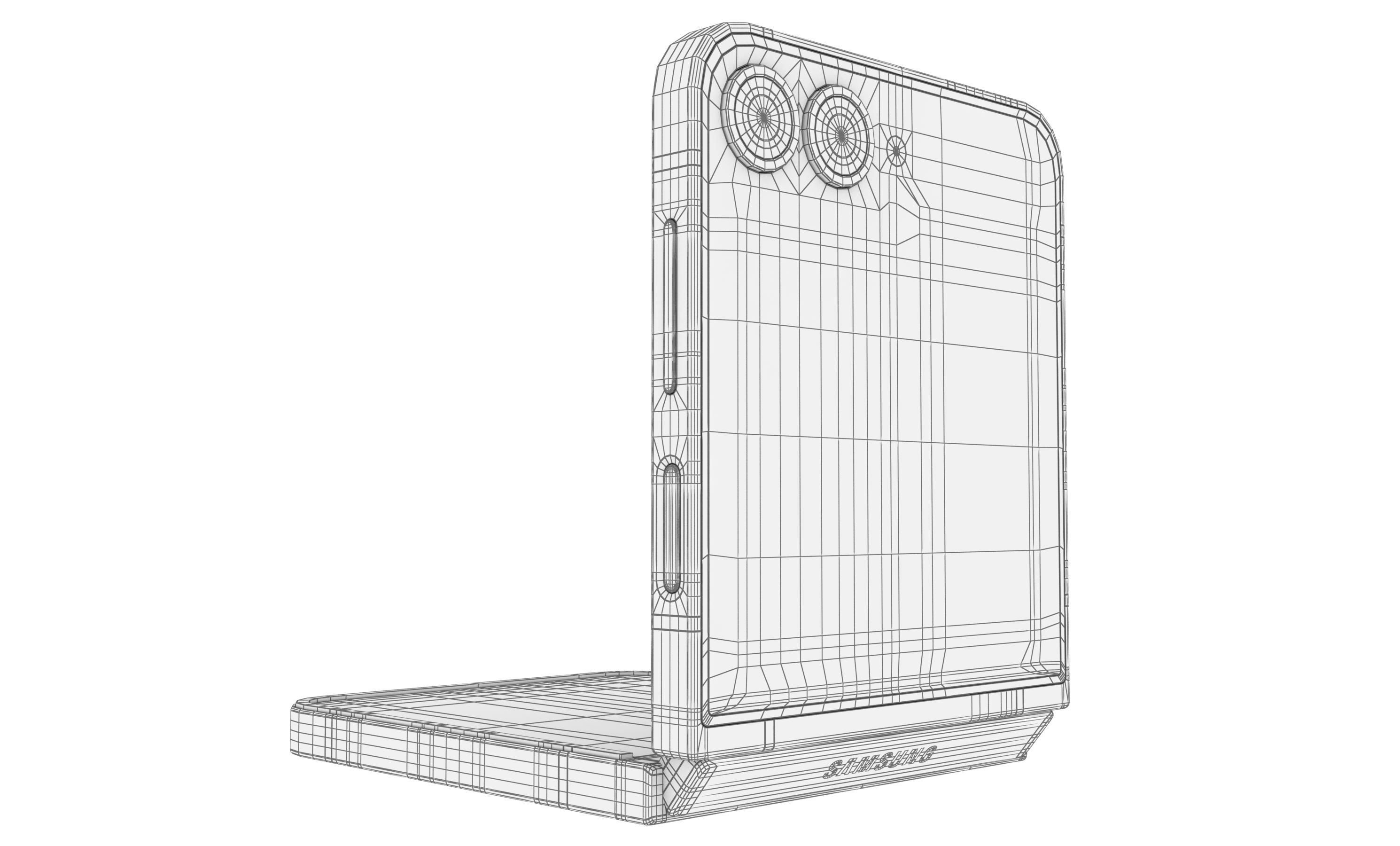 Samsung Galaxy Z Flip7 Mint 3D model_20