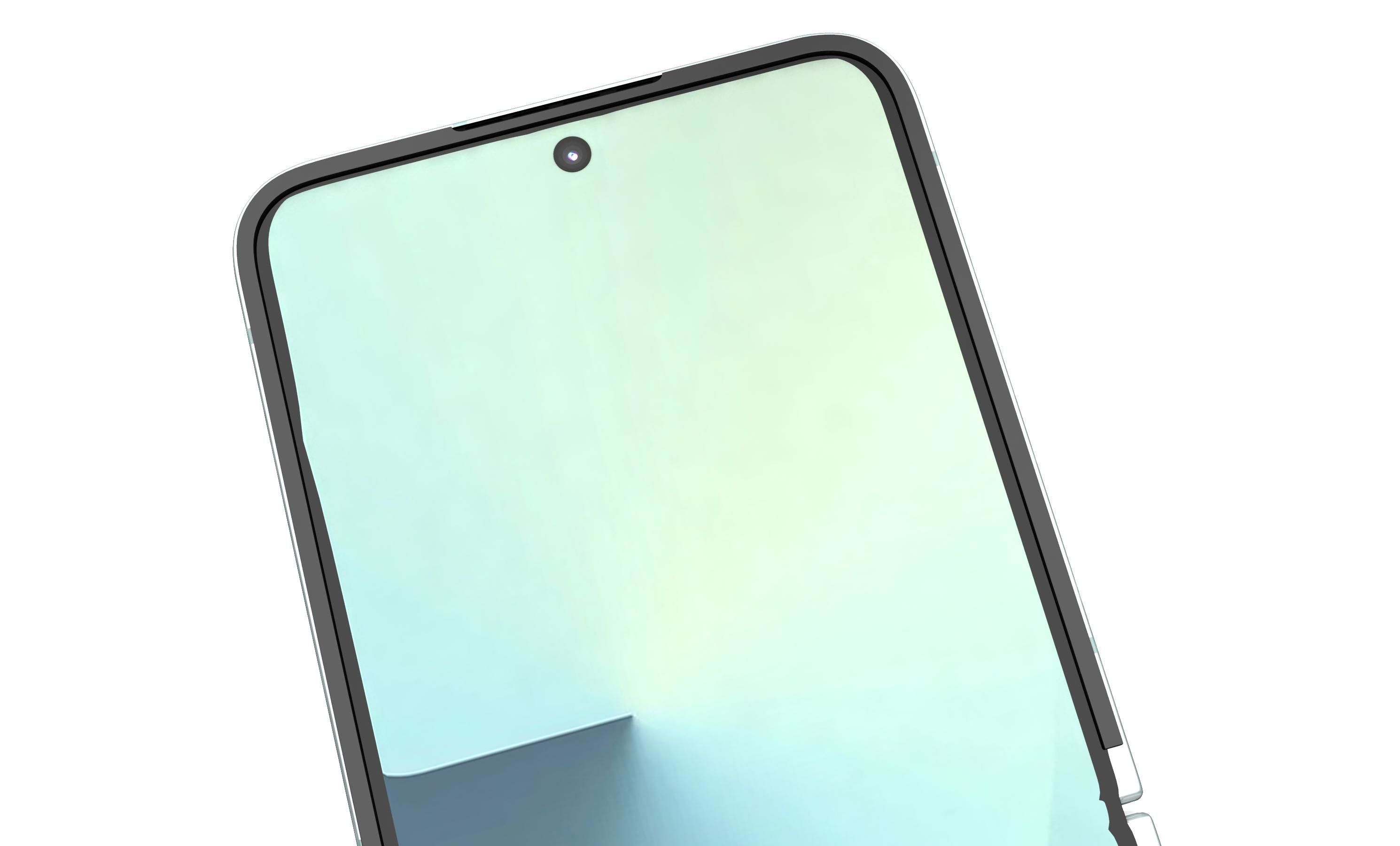 Samsung Galaxy Z Flip7 Mint 3D model_13