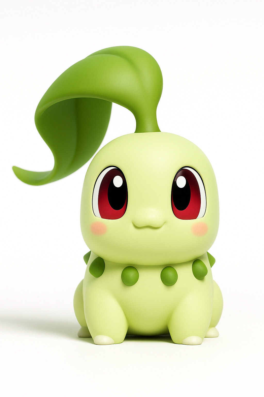 Pokemon Chikorita 3d Art 3D print model_2