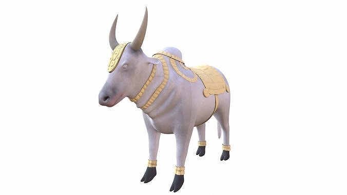 Nandi Low-poly 3D model