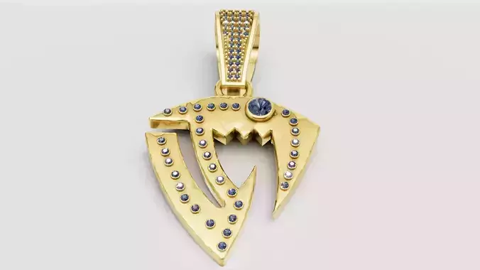 arrow pendant 3d PRINTABLE model 