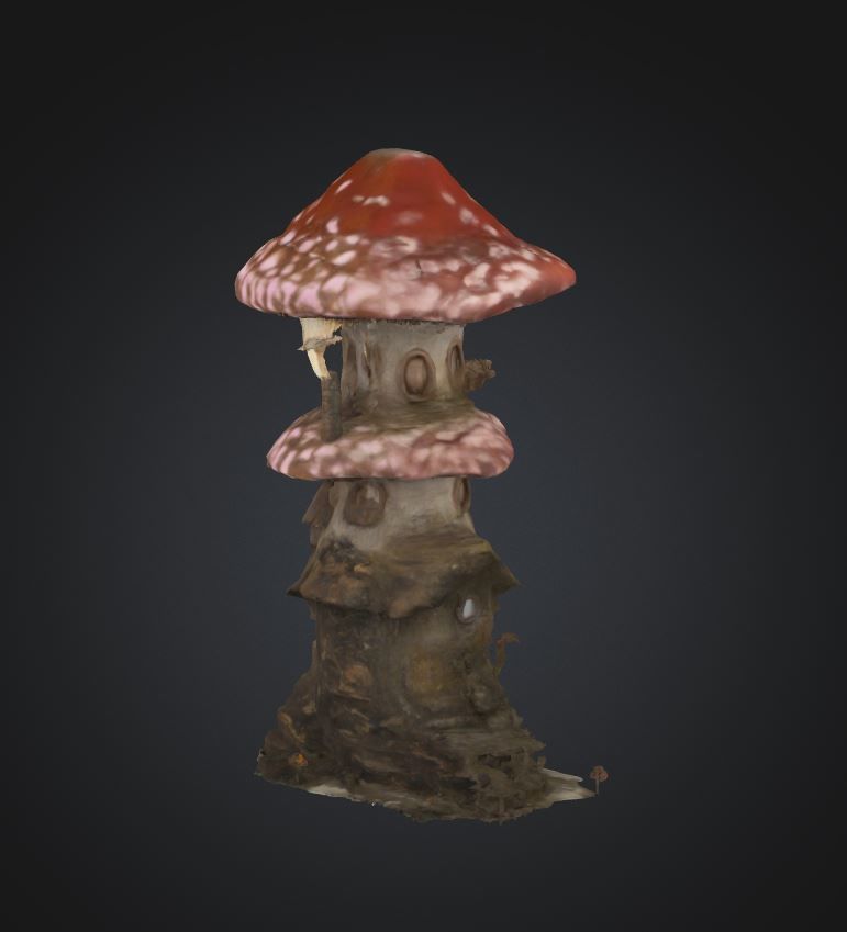 Mushroom Toxic DND Dice Tower - Mushroom Toxic Dice Tower 3D print model_53