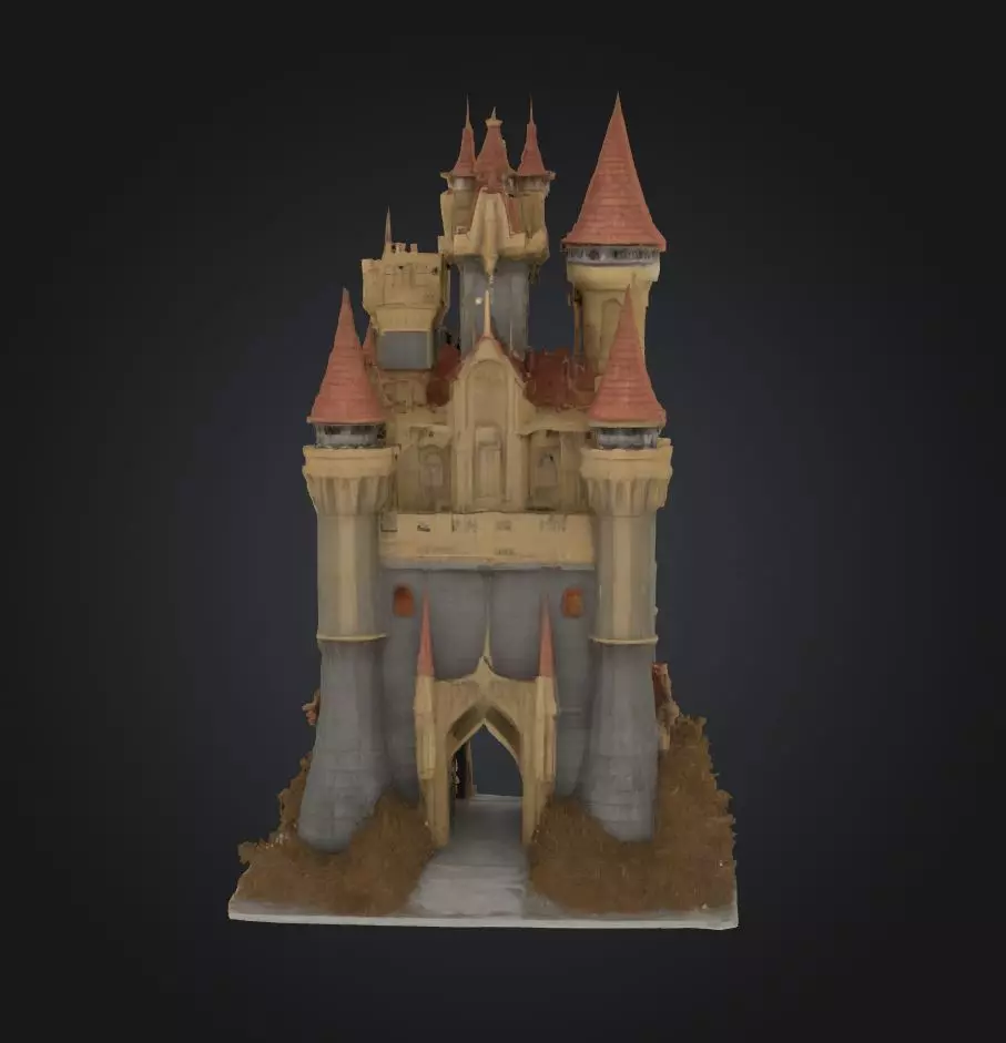 Medieval Castle DND Dice Tower - Medieval Castle Dice Tower 3D print model