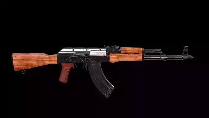 AKM assault rifle