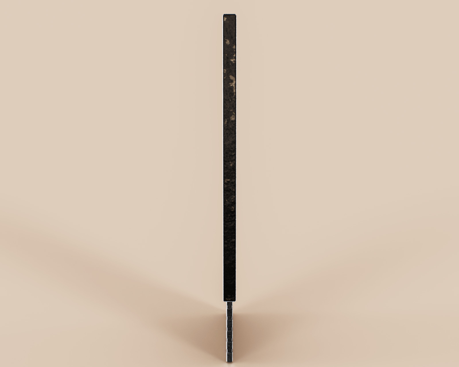 Advertising Billboard Vitrine Panel Low-poly 3D model_7