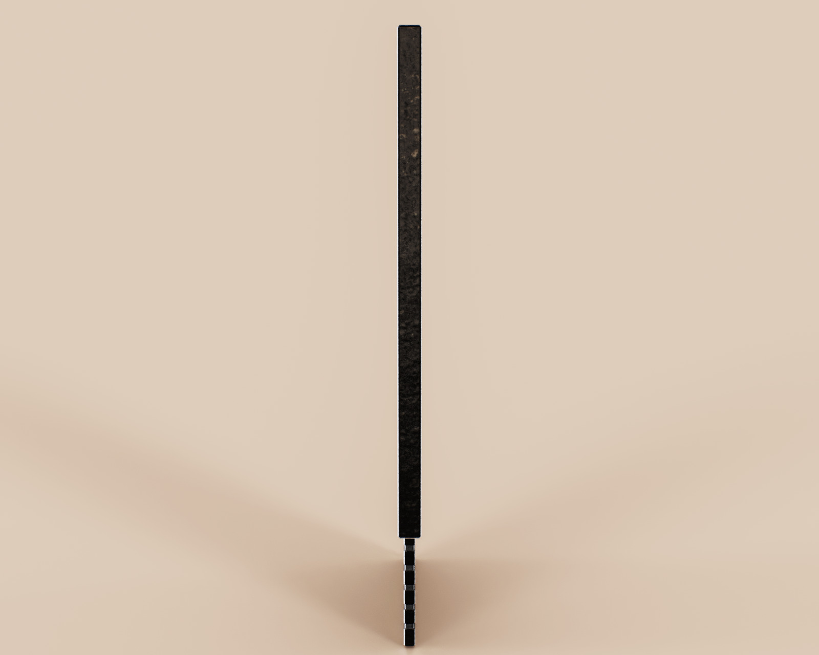 Advertising Billboard Vitrine Panel Low-poly 3D model_3