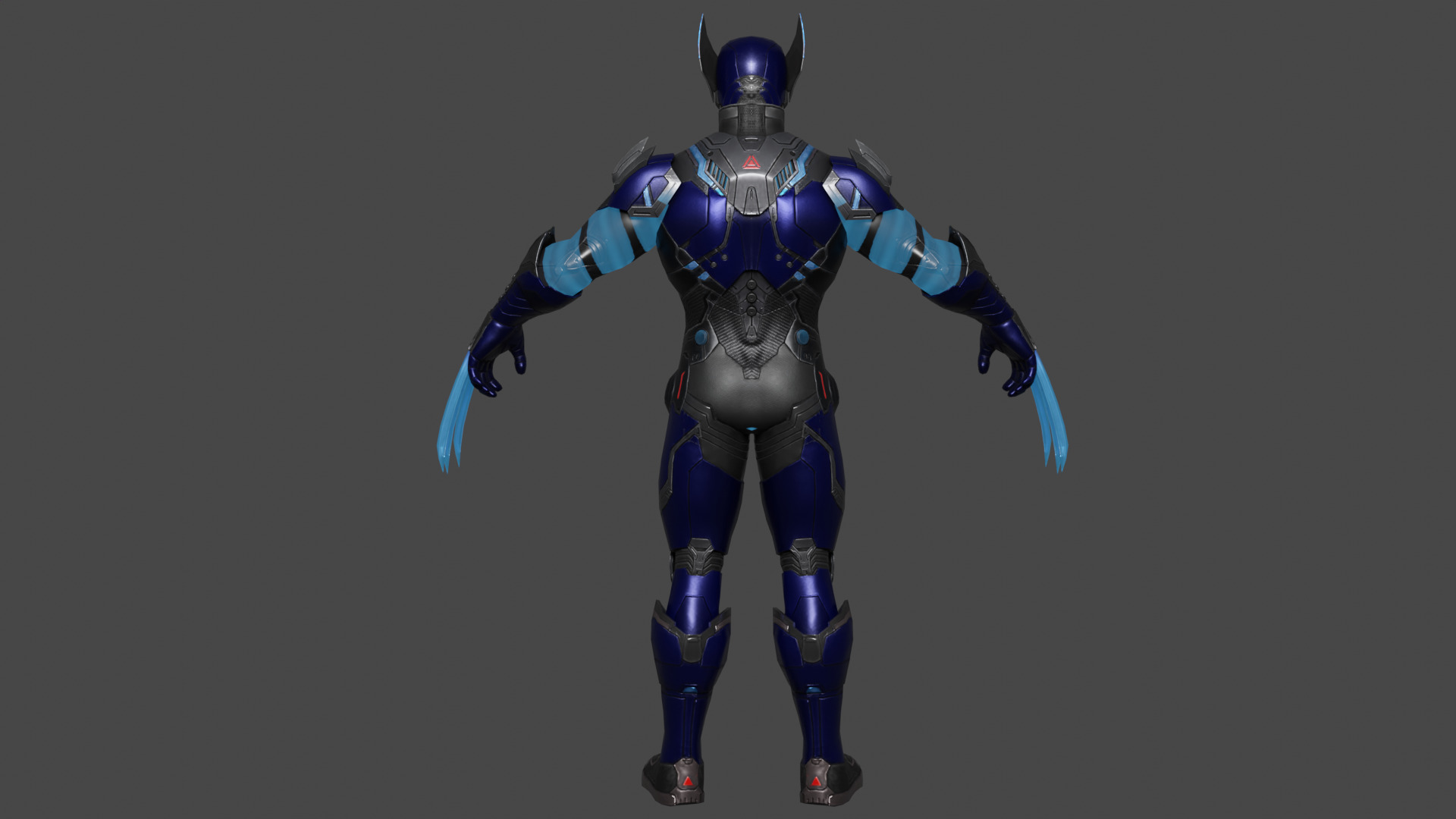 Wolverine 3D Model 3D model_5
