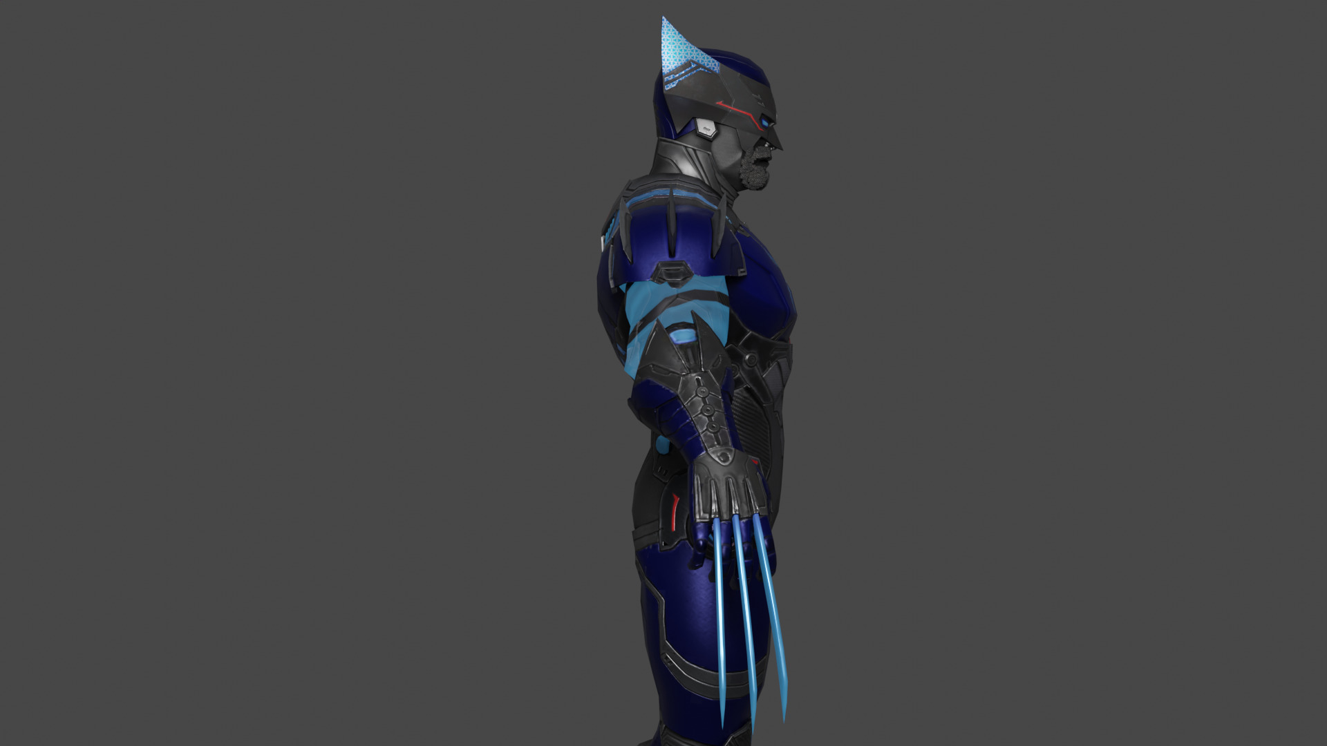 Wolverine 3D Model 3D model_2