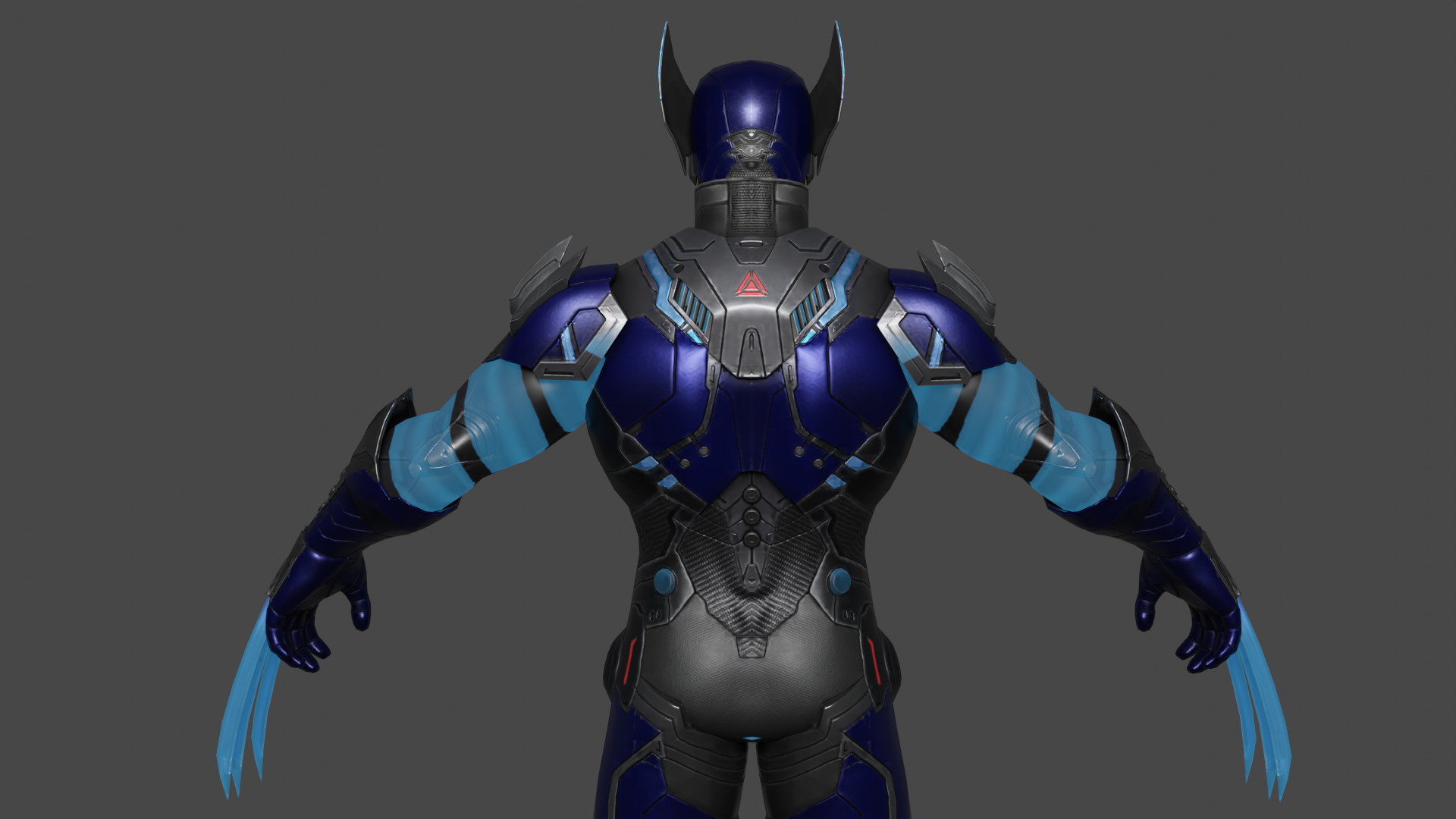 Wolverine 3D Model 3D model_4