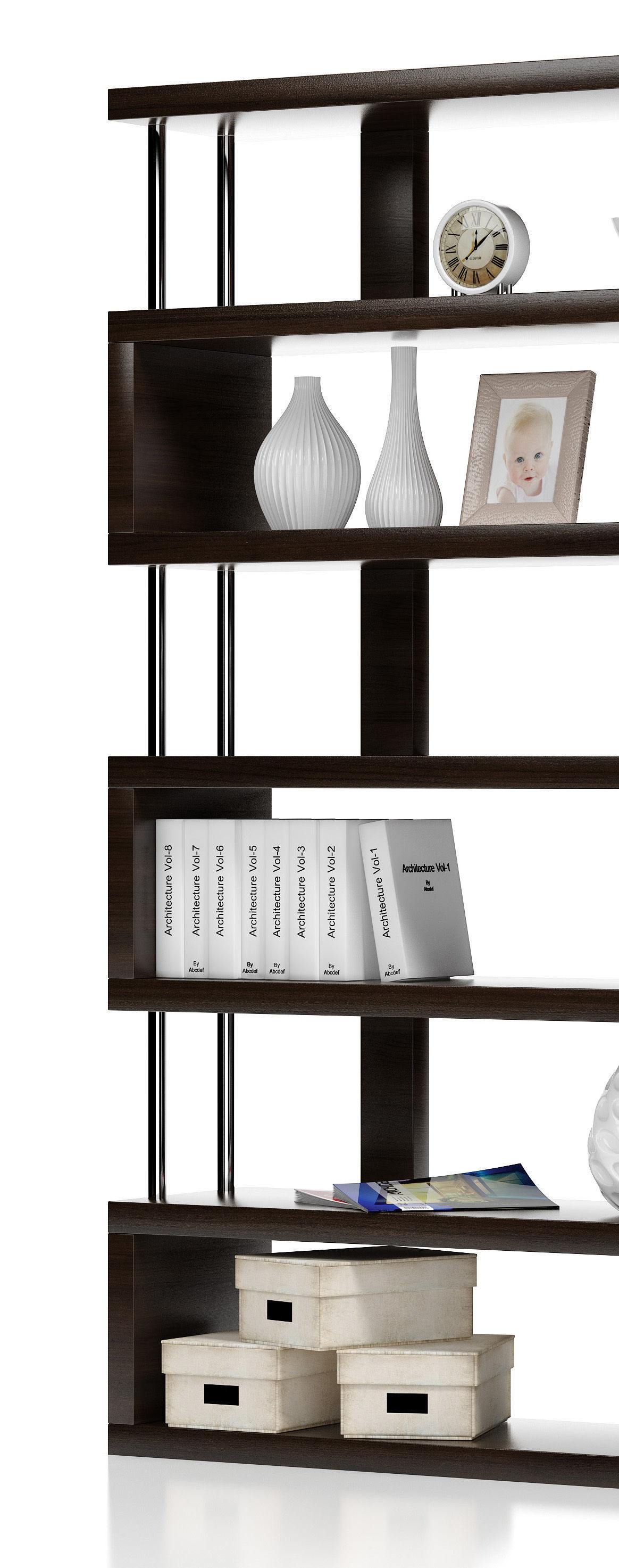 Display cabinet 1 3D model_2