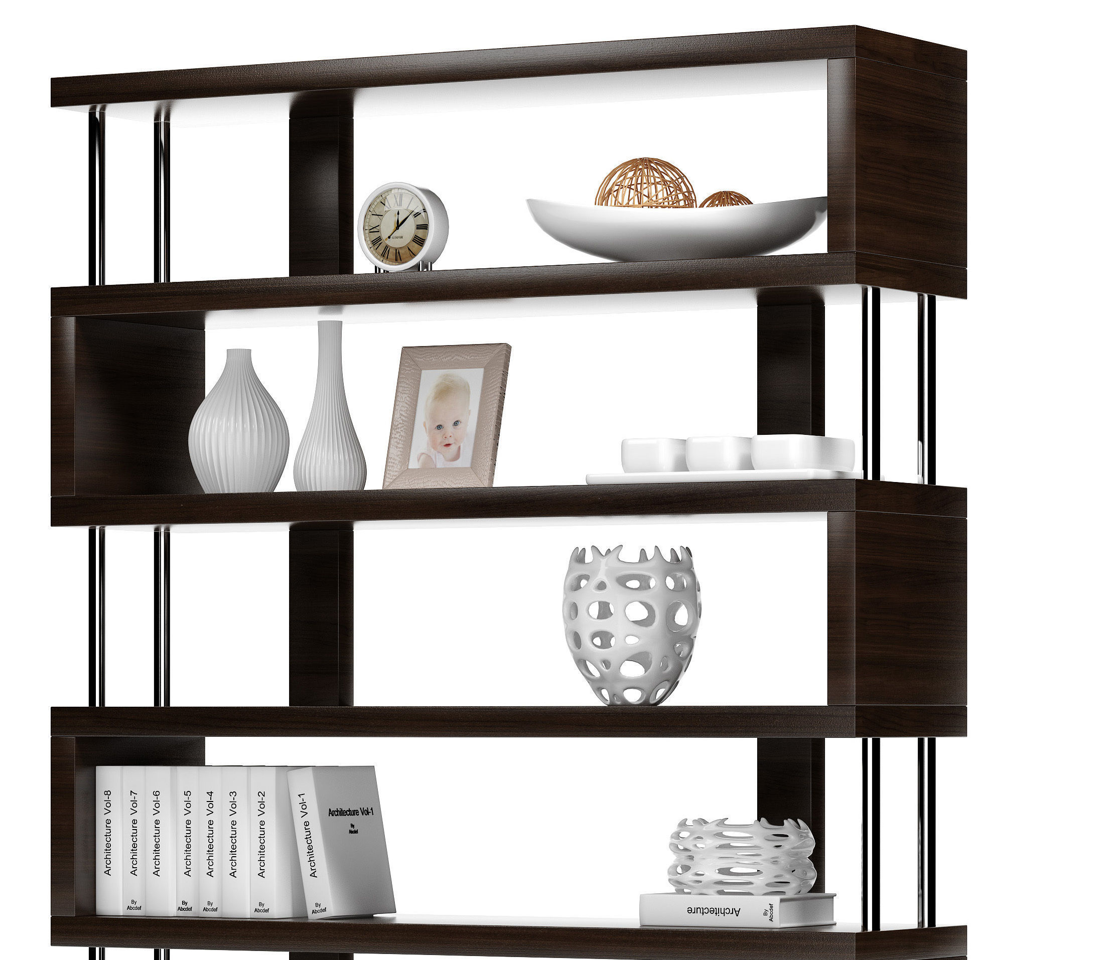 Display cabinet 1 3D model_1