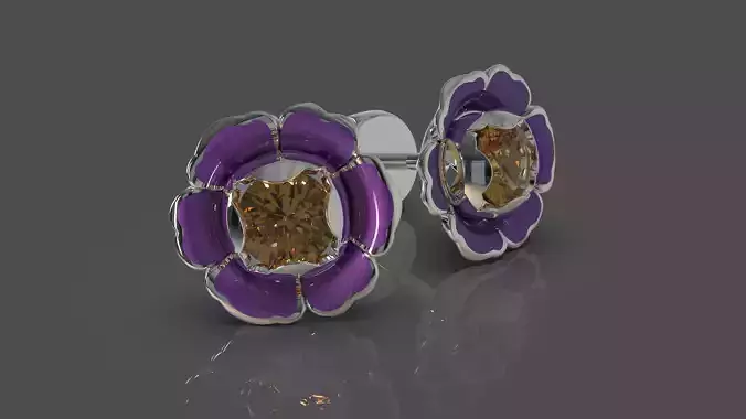 Phut Tan Earring 3D print model