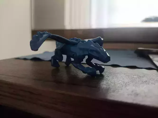 Cute baby dragon-3D fbx model