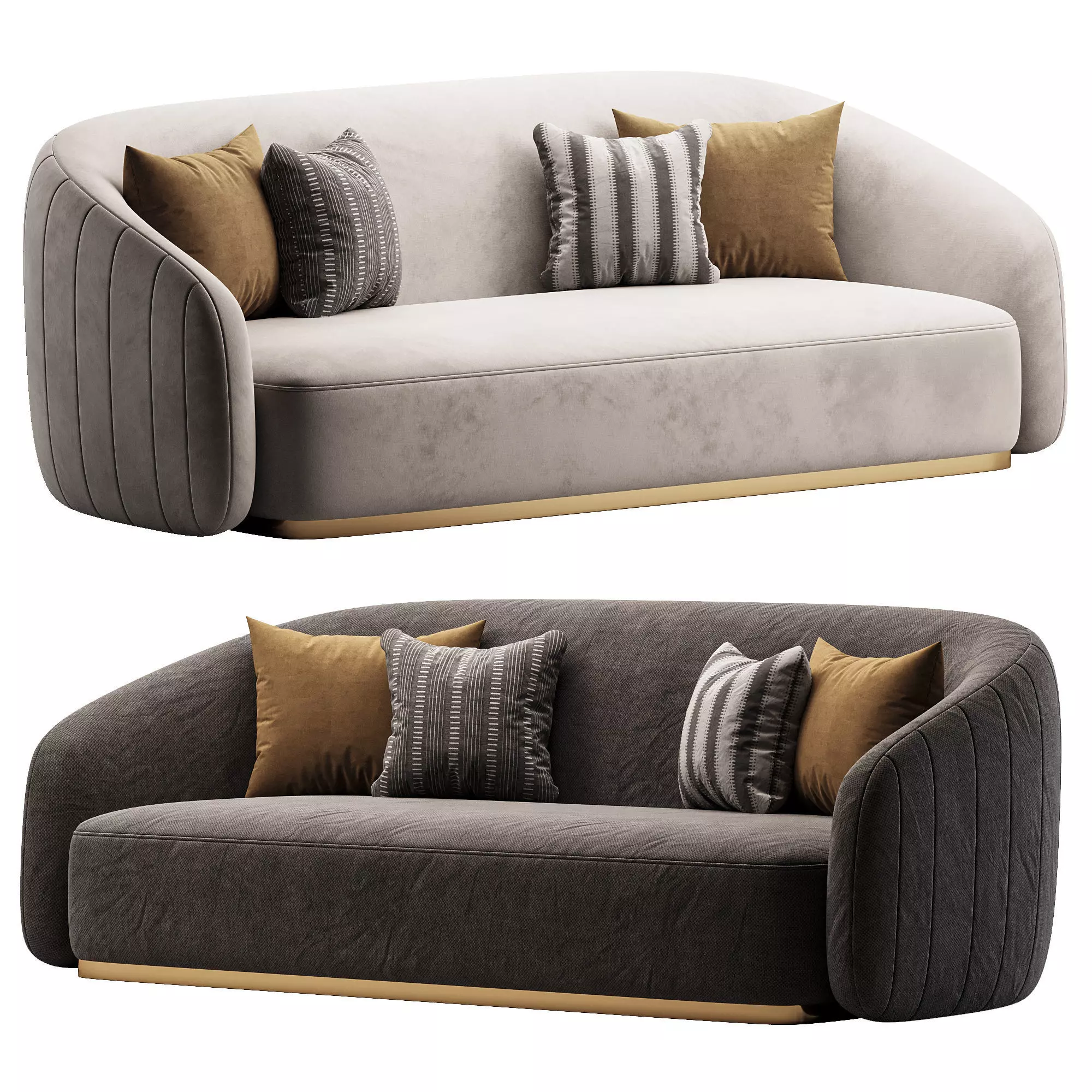 Hudson Sofa 3D model