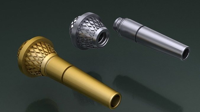 hollowed microphone  3D print model