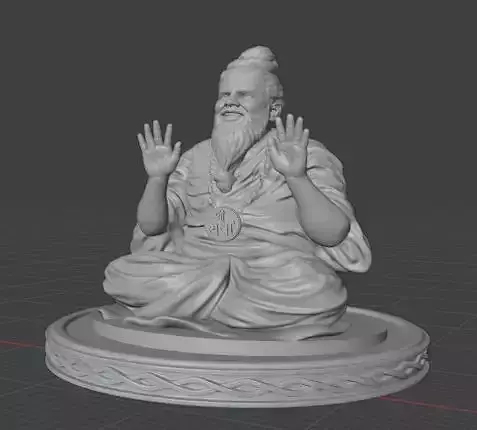 Premanand Ji Maharaaj 3D print model