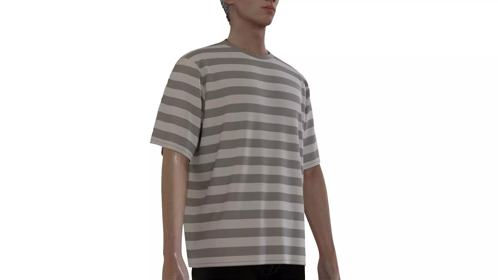 Style3D Oversized T-Shirt 3D model
