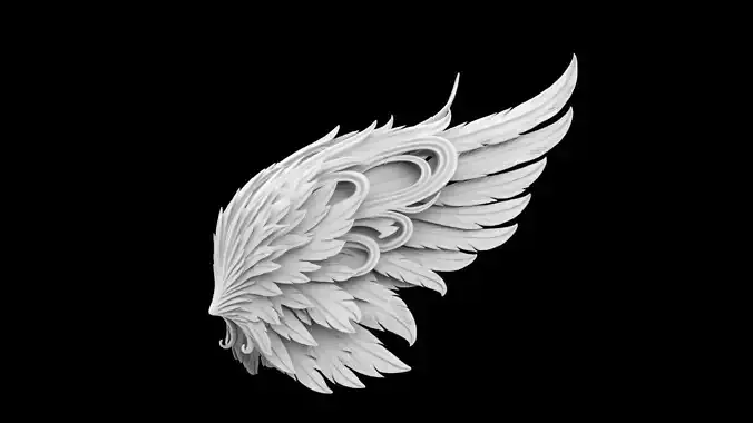 Fairy Wing 3d Print 3D print model